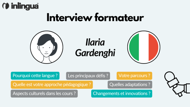 Interview d’Ilaria Gardenghi, enseignante en italien chez inlingua®